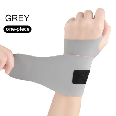 SRIEI 1Pcs Adjustable Thin Compression Wrist Guard Sprain Wrist Brace Tendon Sheath Pain For Men Women Wrist Exercise Safety Sup