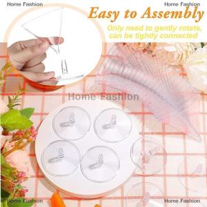 [COD] Home Fashion 10Pcs Fashion Wine Party Champagne Cocktail Plastic Champagne Disposable Goblet Beer Whiskey Cups Party Tableware