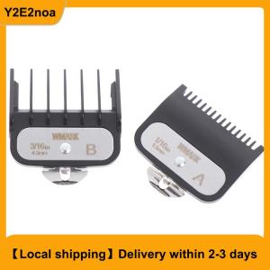 【Local shipping】 1.5MM+4.5MM Black Hair Clipper Limit Comb Cutting Guide Replaceable Universal