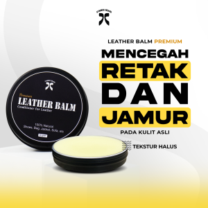 SVMMER SHOES CARE Leather Balm Semir Sepatu Kulit Balsam Sepatu Putih Hitam Coklat dan Polish Wax