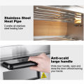 HAILANG Oven  3200W Large capacity Multifunctional baking equipment Cake Bread Pizza Large oven Fully automatic 60L 220V 1 Layer With Timing function With Tray. 