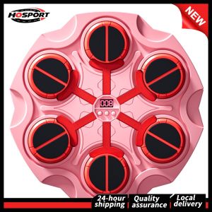 【Free Shipping】 Intelligent Music Boxing Target for Kids Home Use Electronic Boxing Training Decompression Wall Target Durable and Colorful