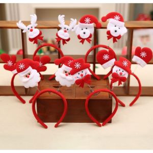 Bờm noel cài tóc giáng sinh băng đô đa dạng mẫu quà tặng cho bé và người thân Bingsu Toys