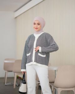 CARDY BALENA SYRIPE rajut oversize/sweater rajut wanita terbaru 2024/sweater wanita rajut korean style/cardigan rajut oversize/cardigan rajut wanita terbaru 2024/cardigan wanita rajut korean style/cardigan wanita kekinian