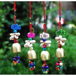National Copper Bell Mobile Wind Chime Home Yard Garden Outdoor Living Decor