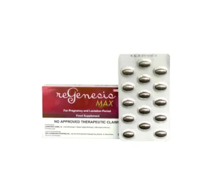 REGENESIS Max Food Supplement For Pregnancy and Lactating Mother 30 Softgel Capsules