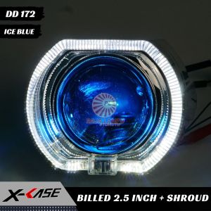 Lampu Utama Biled New Shroud Projie Biled Lampu Biled Plus Shroud BMW Nyala Super Terang Universal