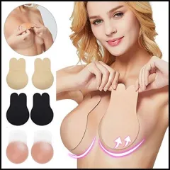 Seamless Wireless Adhesive Stick Bra Strapless Push Up Bras Women Backless  Lingerie Invisible Silicone Bralette