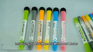 8Color Whiteboard Marker Magnetic Dry Erase Whiteboard Markers with Eraser Cap Fine Tip Low Odor Non-Toxic Bright Color Easy Wipe for Office Classroom Home