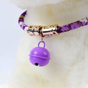 Calistouk Vòng Cổ Thú Cưng Có Thể Điều Chỉnh Phong Cách Nhật Bản Vòng Cổ Mèo Theo Phong Cách Retro Pet Cat Dog Phụ Kiện Có Chuông 29-36Cm