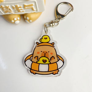 Móc khóa Capybara ngộ nghĩnh phụ kiện treo túi ví balo MKCAPY073