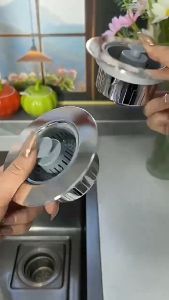 Universal Sink Bounce Strainer Core Waste Plug Kitchen Sink Drain Stopper Sink Deodorant Drain Filter strainer sink