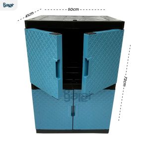 Lemari Plastik Jumbo Tabitha New Diamond | Lermari susun 3 murah kuat dan awet