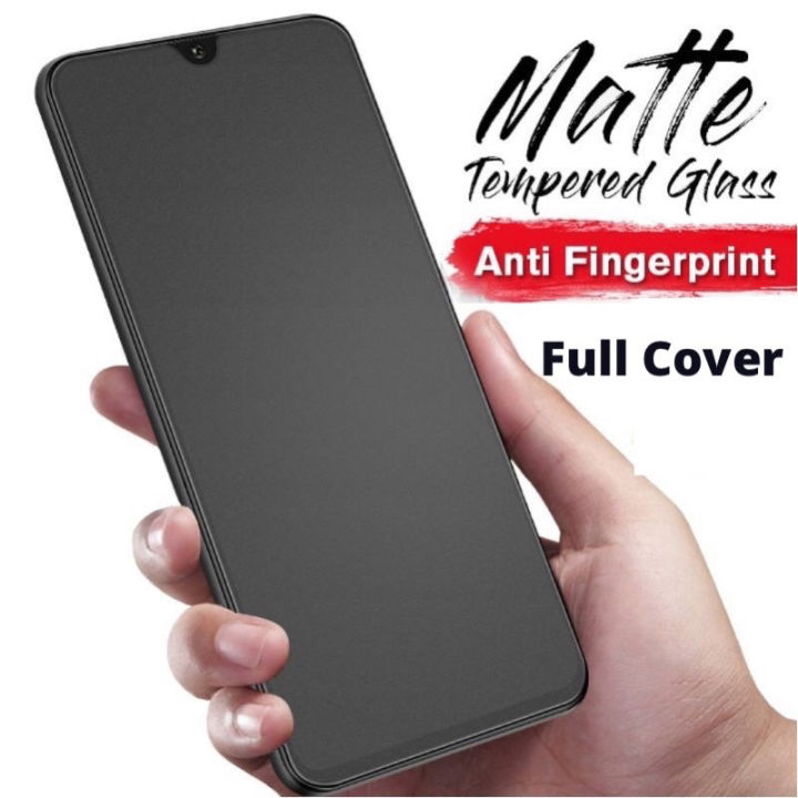Tempered Glass Anti Minyak Matte Glass Samsung A25 A35 A10 A10E