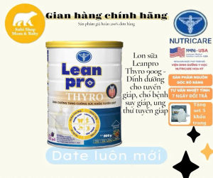 Lon sữa bột Leanpro Thyro hương việt quất 900g - Dinh dưỡng cho bệnh suy giáp tuyến giáp sau phẫu thuật
