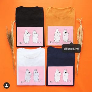 ELLIPSES.INC Tumblr Tee / T-Shirt / Kaos Wanita Lengan Pendek Kudanil