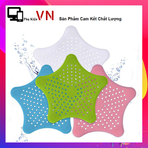 Nắp chặn lọc rác bồn rửa chén bát hình ngôi sao - Miếng Lọc rác bồn rửa chén nhà tắm