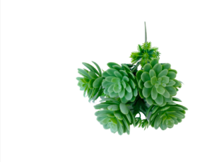 Cụm hoa sen đá giả siêu đẹp giống thật 99% - Cây giả hoa lụa Decor trang trí nhà cửa