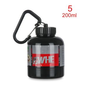 WCYC 100ML/200ML Portable Outdoor Tool Mini Small Water Cup Protein Powder Bottle Medicine Holder Advertising Health Funnel
