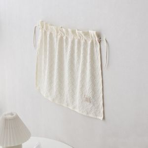 ม่านบังแดด การผลิต บางและระบายอากาศได้ดี ลวดลายหัวใจ ใช้งานได้จริง อบอุ่นและสะดวกสบาย ป้องกันยุงและแมลง