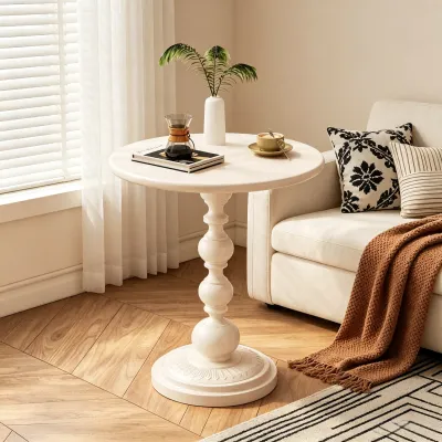 Nordic Side Table Metal Coffee Table Living Room Sofa Side Table Tea Table Balcony Small Round Table Home Corner Table
