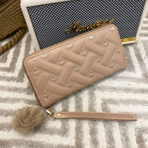 IFASHION 1546 Women Long Purse Zip Wallet Phone Pouch Wanita Beg Duit Dompet Panjang Besar Berzip Perempuan