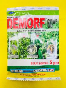 Fungisida sistemik DEMORF 60 WP dr Cap Kapal Terbang