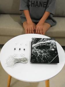 3D พรมผนังพื้นหลังพิมพ์ลาย Ins, แขวนผ้าสำหรับบ้านห้องนั่งเล่น