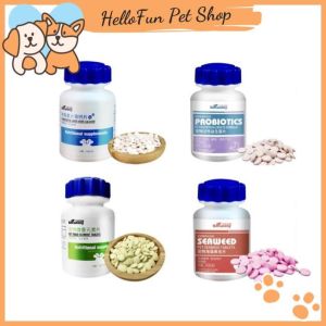 [180 viên] Vitamin cho chó mèo Borammy bổ sung Nguyên tố vi lượng Canxi Men tiêu hóa Giải độc cho thú cưng