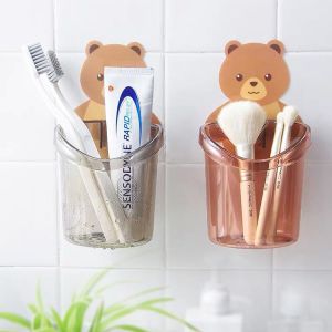 Combo 3 Cốc gấu đựng bàn chải kem đánh răng