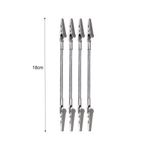 10Pcs Multifunction Alligator Clips Double Heads Flexible Hose DIY Memo Card Photo Picture Note Holder Office Accessories