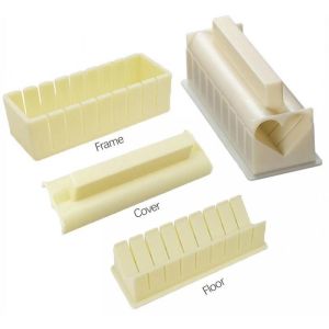 [HCM] Khuôn nhựa làm cơm cuộn sushi kimbaphình tròn hình vuông trái tim-Cozy520