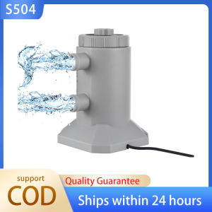 Jimdary Tnfeeon 530 GPH Above Ground Pool Filter Pump Complete Kit with Hose Sealed Resilience Design for Small to Medium Pools (US Plug 110V)