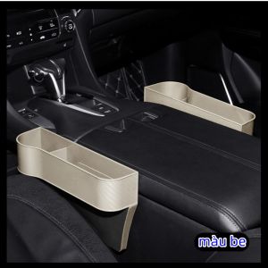 Combo 2 Bộ Khay Đựng Đồ Đa Năng - Hộc Để Đồ Khe Ghế Ô Tô Xe Hơi Cao Cấp-NIEVE