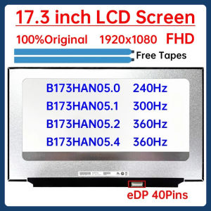 17.3" Laptop LCD Screen B173HAN05.0 B173HAN05.1 B173HAN05.2 B173HAN05.4 Display Matrix Panel Replacement 1920x1080 eDP 40 Pins