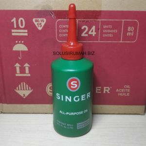 Singer Oil 80 cc Minyak Mesin jahit asli merek Singer pelumas oli