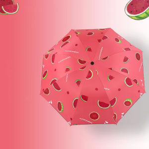 RL Manual Sunny Umbrella Anti-Ultraviolet Folding Umbrella Men/Women Fruits Design Umbrella COD