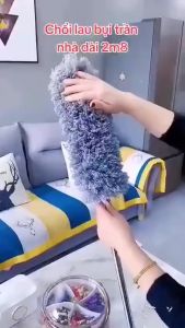 Chổi Quét Trần Nhà Cây Chổi quét mạng nhện Có Cán Điều Chỉnh Độ Dài 2.8mCây Phất Trần Lau Bụi Trần Vuadienmay