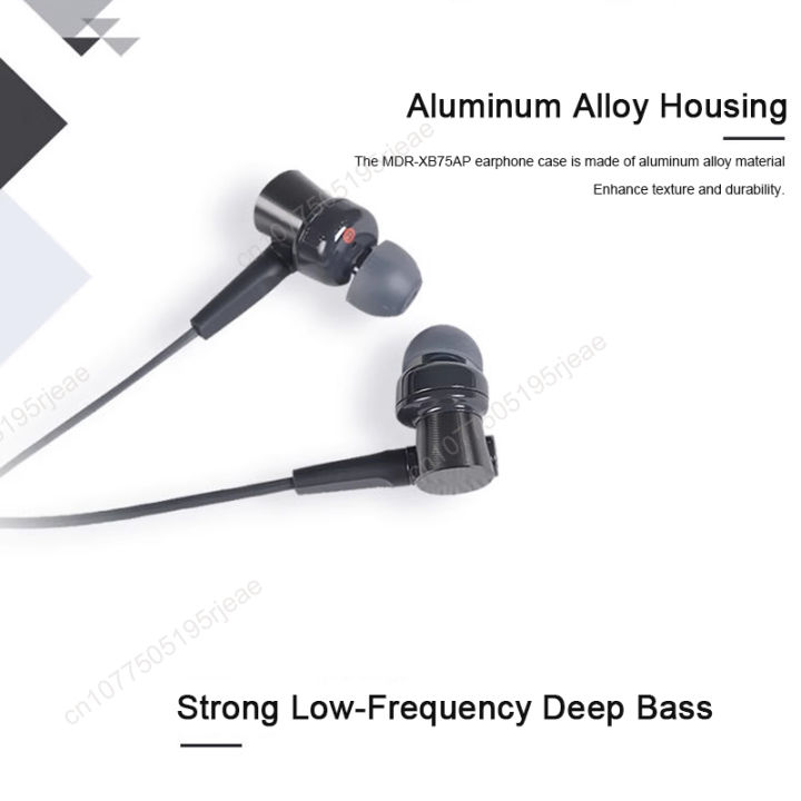 Original%20SONY%20MDR-XB75AP%20In-Ear%20Extra%20Deep%20Bass%20Earphones%203.5mm%20Wired%20Stereo%20Headphones%20Sport%20Earbuds%20Handsfree%20Headset%20With%20Mic%20-%20Image%204