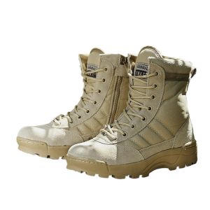 Men’s Breathable Hiking Boots – Lightweight Non-Slip High-Top Outdoor Shoes with Reinforced Toe Protection & Ankle Support for All-Season Wear