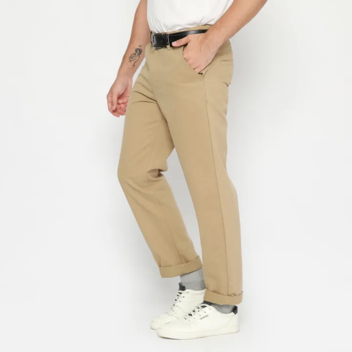 Motz Celana Chino Bassic Reguller Khaki