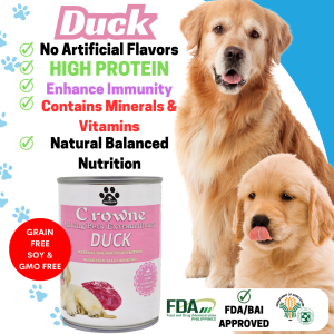 Gigglesph Crowne DOG Can Wet Food 430g