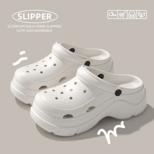 [Free Shipping] WomenS Height-Increasing Clogs For Outdoor Wear Summer Non-Slip EVA Beach Sandals With Thick Soles