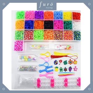 🇸🇬 [New Product Sale] Rainbow Loom Band Kit - Bracelet Design Craft Kit