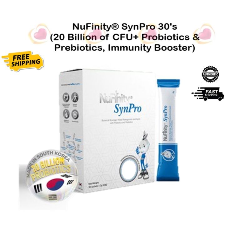 Promo NuFinity® SynPro 30's [EXP5/24] (20 Billion of CFU Probiotics