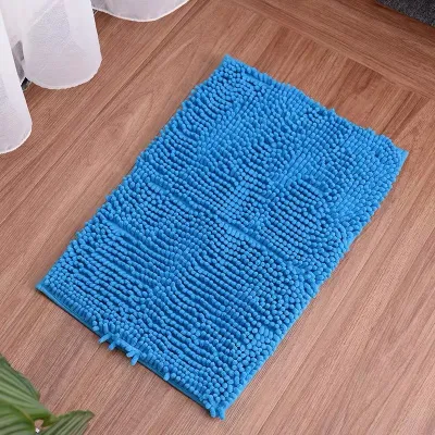 พรมเช็ดเท้านาโนตัวหนอน ดักฝุ่น/ทราย【 ขนาด 40 × 60 cm.】รุ่นบาง ซับน้ำดีเยี่ยม พรมแต่งห้อง พรมเช็ดห้องน้ำ พรมปูพื้น พร้อมส่งในไทย