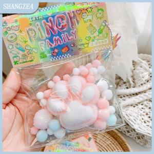 【SHANGZE4】 Đồ chơi squishy giảm căng thẳng chân mèo làm bằng tay đồ chơi giảm căng thẳng Mochi Đồ chơi hồi phục chậm mới Quà Tặng tiệc sinh nhật