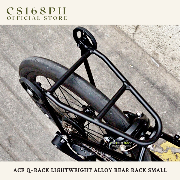 CS168ph Ace Q Rack Small Lightweight Alloy Rear Rack for Brompton