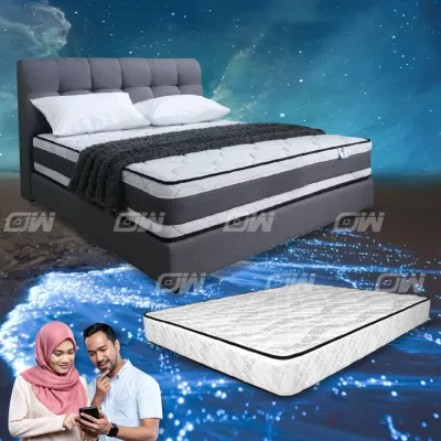 [ FREE 1 X RM99 KING KOIL PILLOW ] [Combo Set] *Latest Promotion* Dorsett Bedframe / Fabric Swiss Foundation Divan / Fabric Divan / Solid Divan Bed / Bedframe Katil / Hotel Bed / Katil Bed Frame / Divan Only