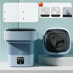 Dormitory small folding washing machine